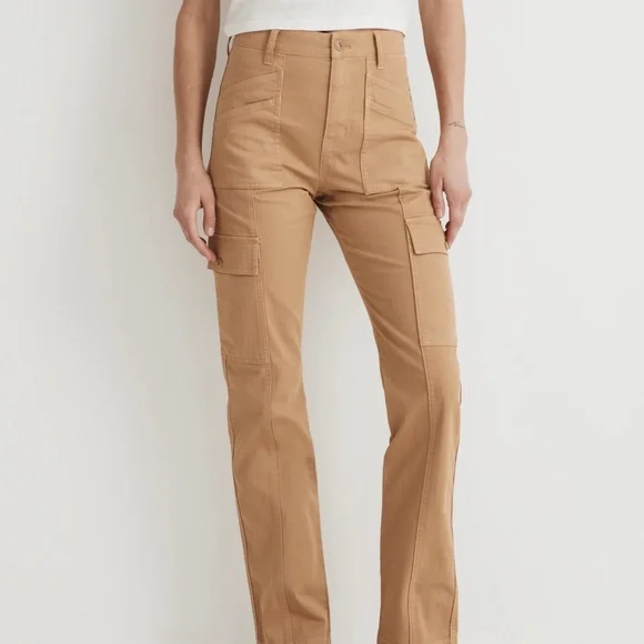 Madewell Garment-Dyed '90s Straight Cargo Pant/NWT/30 - Picture 2 of 16
